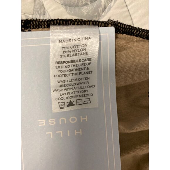 Hill House Home The Krista Skirt, Autumn Paisley Black Jacquard, XS, NWT - Picture 9 of 15